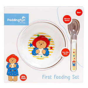 Baby Accessories: Paddington Bear First Feeding Set