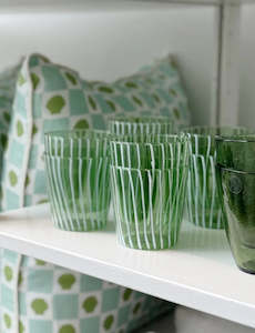 Glassware: Miro Green Tumbler