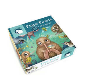 Puzzle - Kuwis Rowdy Crowd 24 Piece