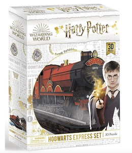 Games Puzzles: Wizarding World 3D Puzzle - Hogwarts Express