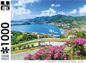 Premium Cut 1000pc Puzzle: St Thomas US Virgin Island