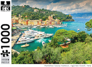 Premium Cut 1000pc Puzzle: Portofino Harbour, Italy