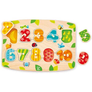 Hape Number Peg Puzzle