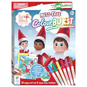 Arts Crafts: Elf On The Shelf Mess Free Colourburst