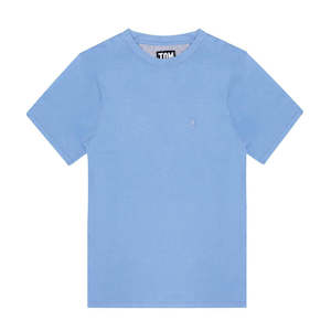 Womens: Tom & Teddy Mens T-shirt - Chambray Blue