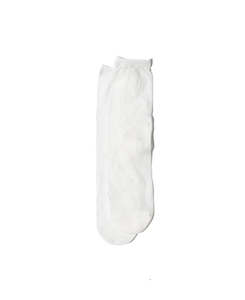 Accessories: Leoni White Sheer Socks