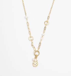 Accessories: Nix Gold Necklace