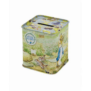 Childrens Interiors: Peter Rabbit Tin Money Box