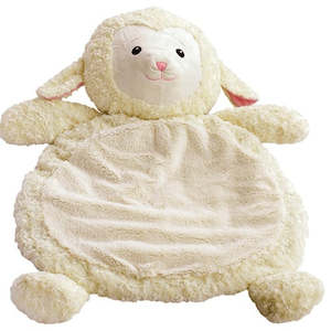 Childrens Interiors: Cream Lamb Baby Mat