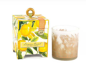 Scented Candles: Michel Design Works Lemon & Basil Soy Candle