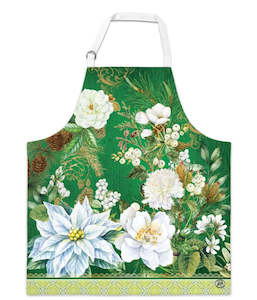 Winter Blooms Apron