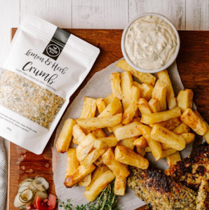 Pepper & Me Gluten Free Lemon and Herb Crumb