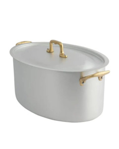 Ottinetti Oval Casserole Saucepan with Lid