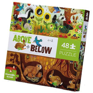 Crocodile Creek 48pc Puzzle Above & Below