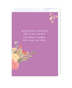 iCandy Card - Death Leaves a Heartache