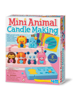 Arts Crafts: Mini Animal Candle Making Kit