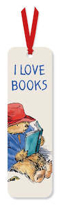 Stationery Books: Paddington Bear Bookmark - I Love Books