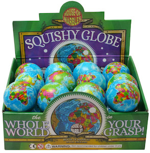 Squishy Globe (counter display) Pack 24