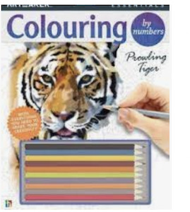 Art Maker Essentials Colour By Number: Leopard