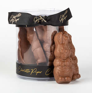 Charlotte Piper Standing Easter Bunny - Milk Chocolate