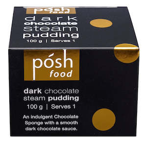 Dark Chocolate Steamed Pudding - Single Serve