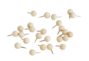 O: Wooden Pins - Pack of 25