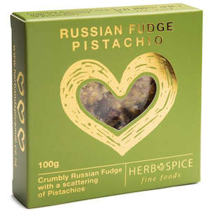 Herb And Spice Mill: Pistachio Russian Fudge