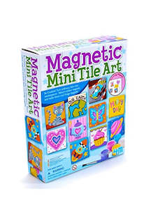 Arts Crafts: Magnetic Mini Tile Art