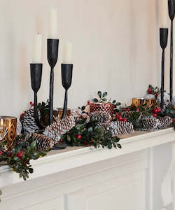 Christmas Berry & Pinecone Centrepiece
