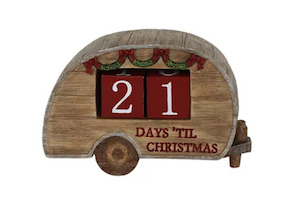 Christmas Decor: Days 'Til Christmas Caravan Advent Calender