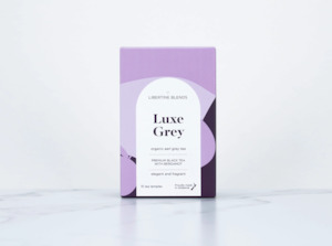 Libertine Blend Luxe Grey Herbal Tea - 15 Tea Temples