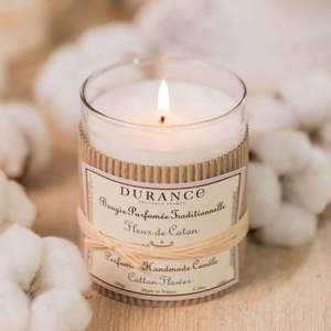Durance: Durance Scented Candle - Cotton Flower
