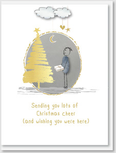 iCandy Card - Sending you lots of Christmas cheer (and wishing you were here)