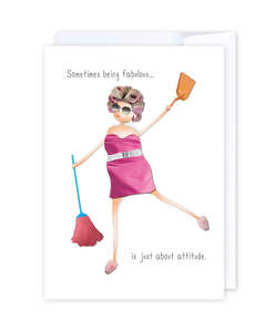 iCandy Card - Fabulous is Just Attitude