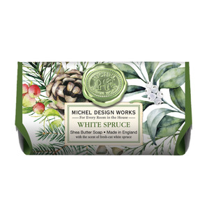 Michel Design Works White Spruce Large Soap Bar