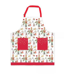 Michel Design Works Nutcracker Apron with Pockets