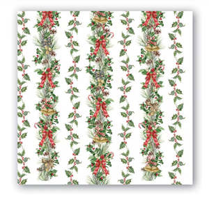 Michel Design Works Holiday Garland Paper Napkins