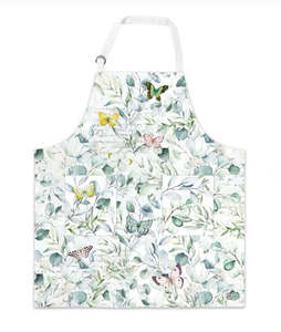Michel Design Works Butterfly Fields Apron with Pockets