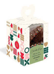 Indulge: Charlotte Piper Christmas Dark Chocolate with Sprinkles Box