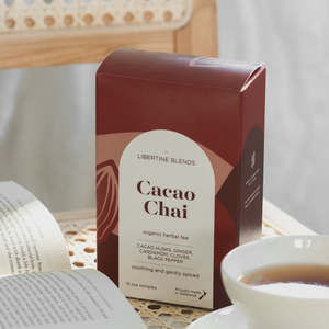 Libertine Blend Cacao Chai Herbal Tea - 15 Tea Temples