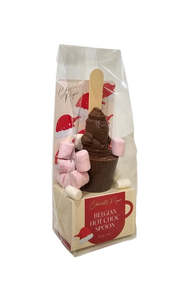 Charlotte Piper Milk Chocolate Spoon - Santa Claus