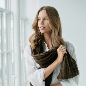Sophie 1: Cosy Cable Scarf