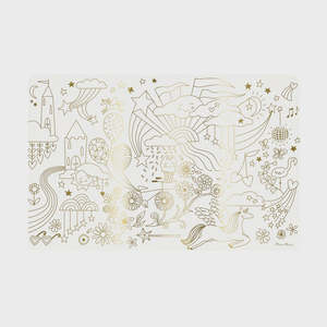 Meri Meri: Kids Happy Icons Colouring Placemat - Meri Meri