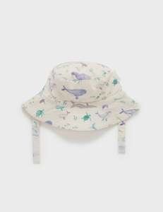 Bucket Hat - Whale Print