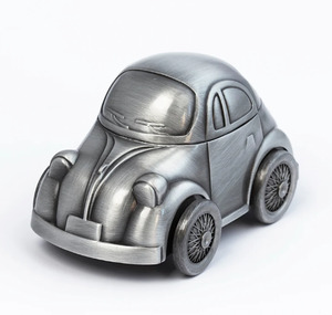 Pewter VW Car Money Box