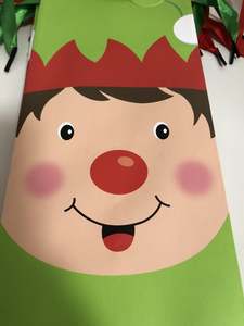 Bottle Bag Santa/Elf Character