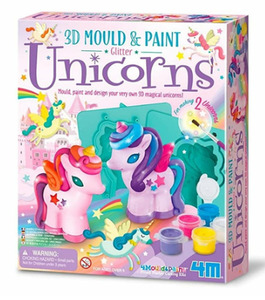 Arts Crafts: Mould & Paint 3D Unicorns