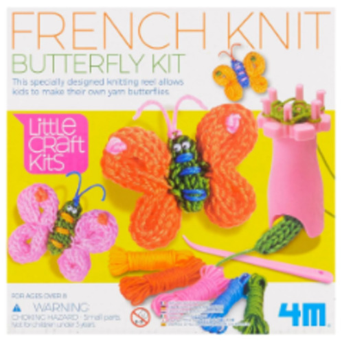 Arts Crafts: French Knit Butterfly Kit