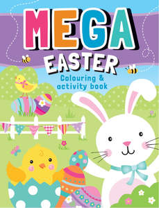 Mega Easter Colouring & Activity Book