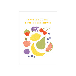 Gifting: Iko Iko Card - Have A Tootie Frutti Birthday!